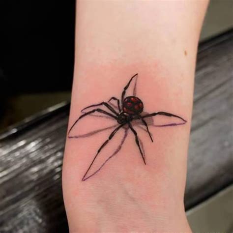 araña en tatuaje|64 Tatuajes de arañas reales y negras: Galería con diseños